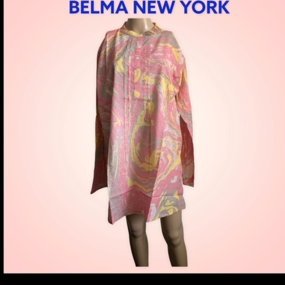 BELMA NEW YORK WOMAN BLOUSE PLUS SIZE XL